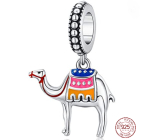 Sterling silver 925 Camel, travel bracelet pendant