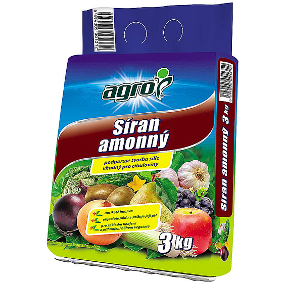Agro Ammonium sulphate nitrogen fertilizer 3 kg