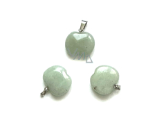 Chalcedony Apple of Knowledge pendant natural stone 1,5 cm, stone of love and joy