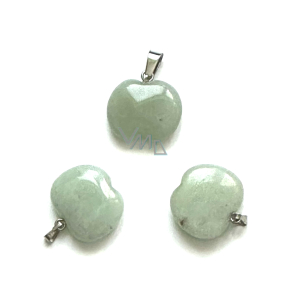 Chalcedony Apple of Knowledge pendant natural stone 1,5 cm, stone of love and joy