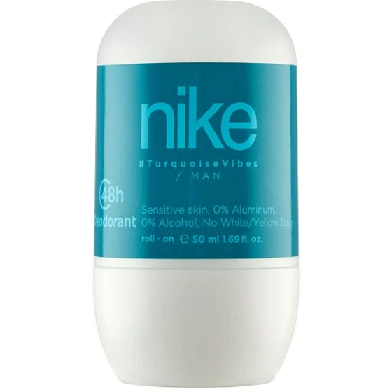 Nike Turquoise Vibes Man deodorant roll-on for men 50 ml