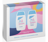 SebaMed Baby Extra Gentle Wash 200 ml + Body Lotion 200 ml, cosmetic set for children