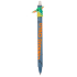 Colorino Mandalorian - Baby Yoda blue with orange lettering, blue refill 0,5 mm