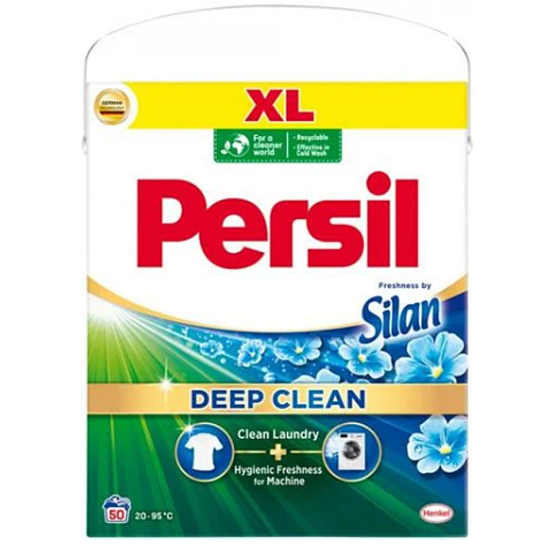 Persil White washing powder for white clothes box 50 doses 3 kg