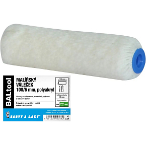 BARVY A LAKY HOSTIVAŘ painting roller for holder 6 mm, 100 mm BARVY A LAKY HOSTIVAŘ painting roller for holder 6 mm, 100 mm