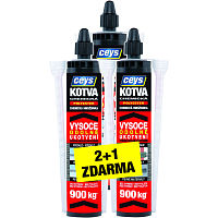 Ceys chemical anchor polyester, 300 ml, 2 + 1