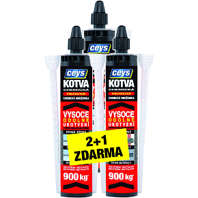 Ceys chemical anchor polyester, 300 ml, 2 + 1
