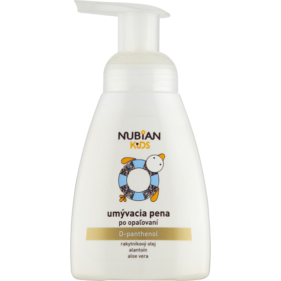 Nubian Kids Sun After Wash Foam, 250 ml