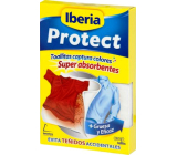 Iberia Protect wipes that capture colors that are not transferred during washing to other garments of 15 pieces