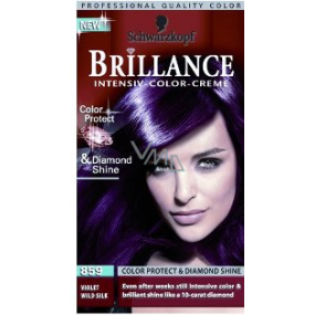 Schwarzkopf Brillance Color Creme hair color 859 purple silk 50 ml
