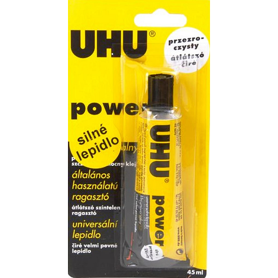 Uhu Power Clear universal adhesive very strong 45 ml