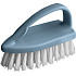 Spokar clothes brush, small iron, plastic body, synthetic fibers