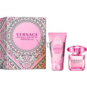 Versace Bright Crystal Absolu perfumed water 30 ml + body lotion 50 ml, gift set