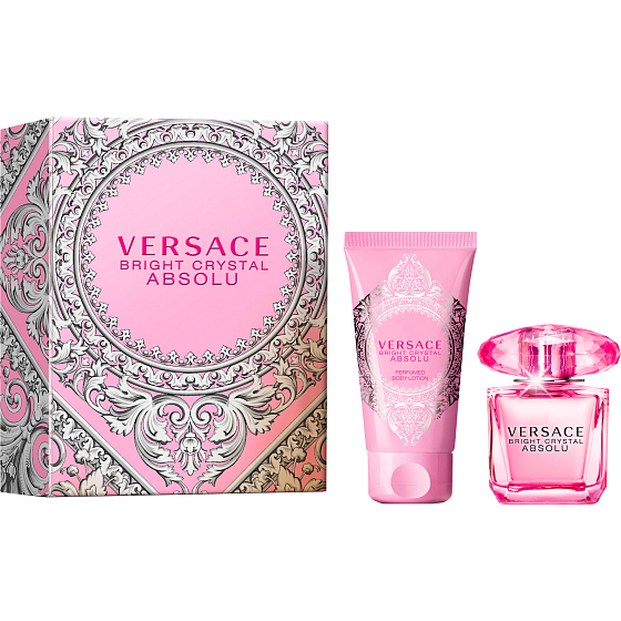 Versace Bright Crystal Absolu perfumed water 30 ml + body lotion 50 ml, gift set