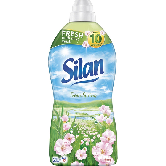 Silan Fresh Spring fabric softener concentrate 80 doses 2 l