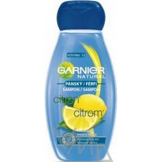 Garnier Natural Lemon shampoo for normal hair for men 250 ml