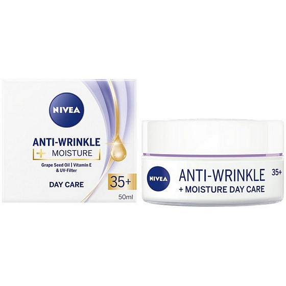 Nivea Anti-Wrinkle + Moisture 35+ Moisturizing anti-wrinkle day cream 50 ml