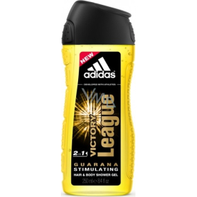 Adidas Victory League 2in1 shower gel for body and hair for men 250 ml