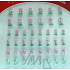 Nail Art Nail Stickers 3DG006S 1 sheet