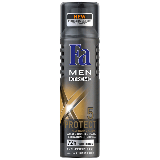 Fa Men Xtreme Protect 5 antiperspirant deodorant spray for men 150 ml