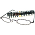 Berkeley Cleopatra reading glasses +1.50 zebra in a case of 1 piece M160