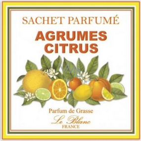 Le Blanc Citrusy Agrumes - Citrus Scented bag 11 x 11 cm 8 g