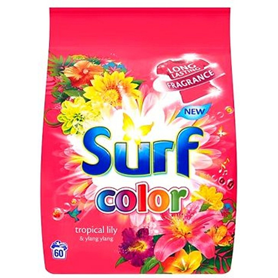 Surf Color Tropical Lily & Ylang Ylang powder for washing colored laundry 60 doses 3.9 kg