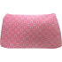 Etue Square fabric pink with white flowers 20 x 11.5 x 1.5 cm 70160