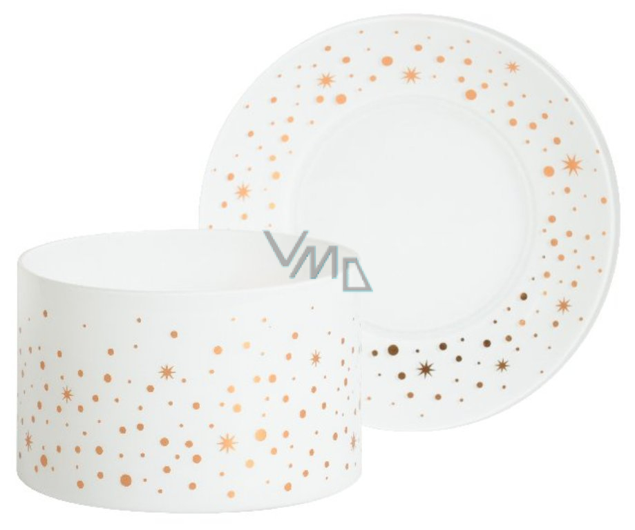 Yankee Candle Magical Christmas shade and plate for a medium or large