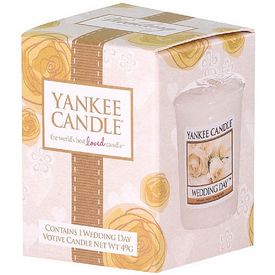 Yankee Candle Wedding Day - Wedding day gift scented candle votive 49 g