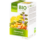 Apotheke Bio Ginger with lemon and mint herbal tea helps digestion, defenses 20 x 1.5 g