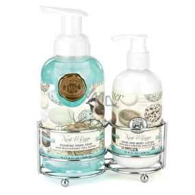 Michel Design Works Bird Paradise foaming liquid hand soap 530 ml + hand and body lotion 236 ml, cosmetic set