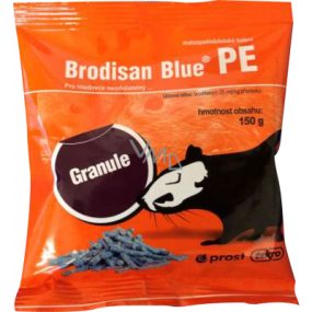 Tekro Brodisan Blue PE rodent kills 150 g