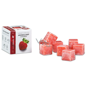 Cossack Sweet strawberry natural fragrant wax for aroma lamps and interiors 8 cubes 30 g