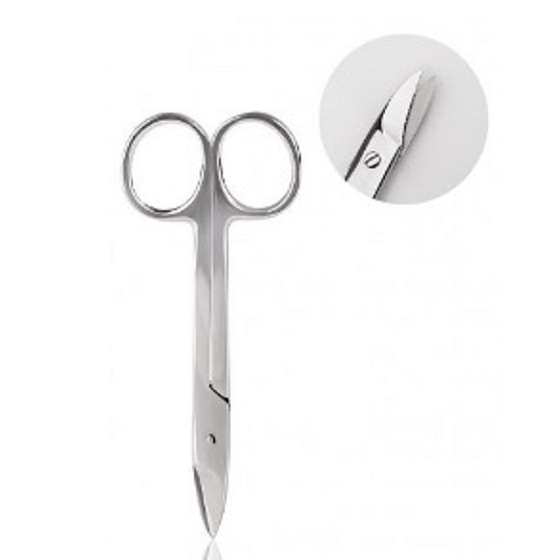 Diva & Nice Toenail scissors 10,5 x 4 cm 1 piece