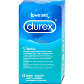 Durex Classic Classic Condom Nominal width: 56 mm 12 pieces