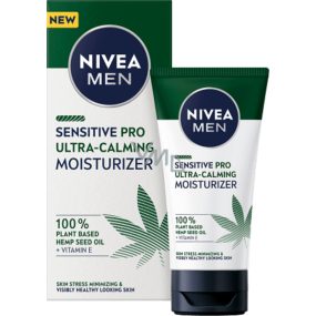 Nivea Men Sensitive Pro skin cream with hemp for men 75 ml