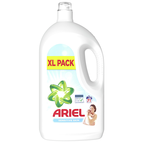 Ariel Sensitive Skin liquid washing gel 71 doses 3,905 l