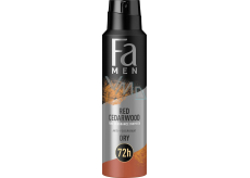 Fa Men Red Cedarwood Fine Fragrance Inspired 72h antiperspirant deodorant spray for men 150 ml