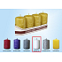 Lima Ice white candle cylinder 40 x 70 mm 4 pieces