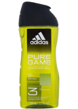 Adidas Pure Game 3in1 shower gel for body, hair and skin for men 250 ml