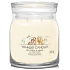 Yankee Candle Soft Wool & Amber - Soft wool and amber scented candle Signature medium glass 2 wicks 368 g