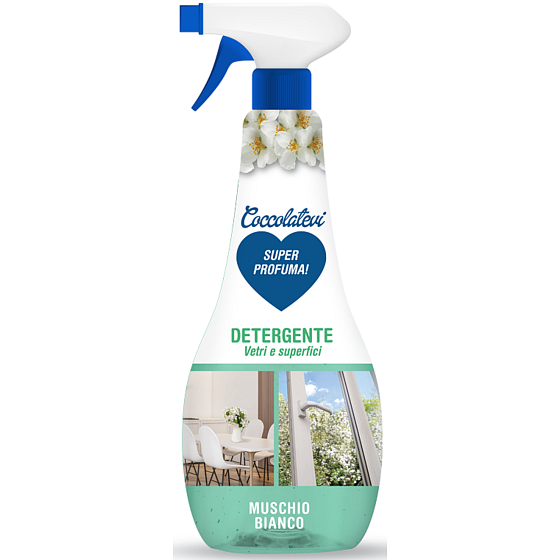 Coccolatevi Muschio Bianco glass and hard surface cleaner 750 ml