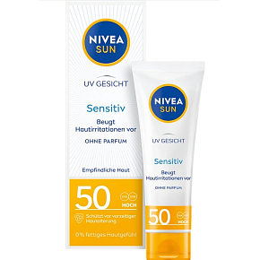 Nivea Sun Sensitive SPF 50 Face Cream 50 ml