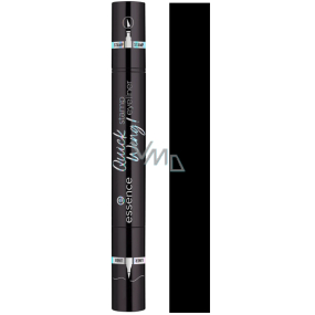 Essence Quick Wing! eyeliner and stamp 01 Black 3.5 ml