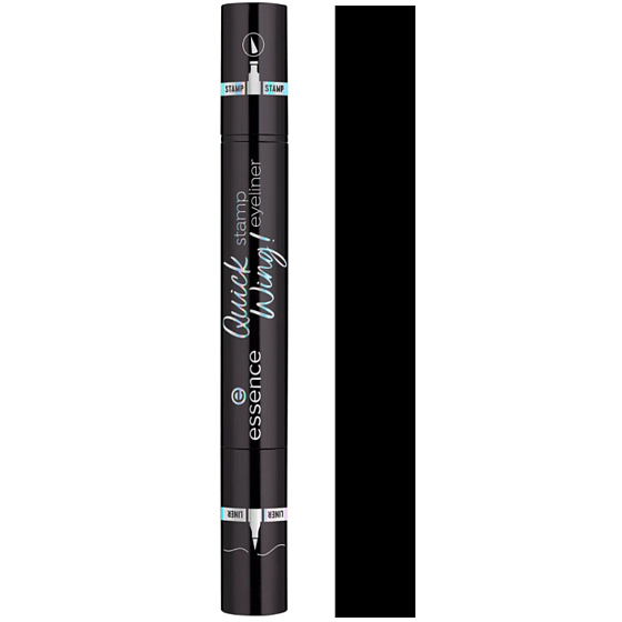 Essence Quick Wing! Eyeliner and Stamp 01 Black 3.5 ml