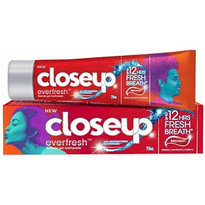 Closeup Everfresh Red Hot Toothpaste, 90 g