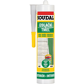 Soudal insulating sealant, paintable, white, 280 ml