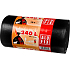 Alufix strong waste bags, 35 µ, 100 × 125 cm, 240 l, 10 pcs