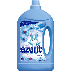 Azurit Softener Sky Blue, 138 washes, 3036 ml